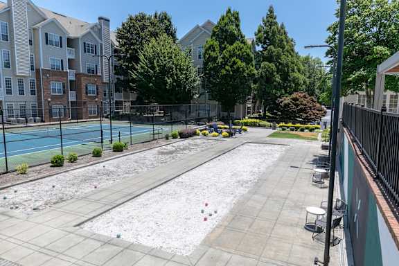 Bocce Ball Court at Willowest in Collier Hills in Atlanta, GA 30318