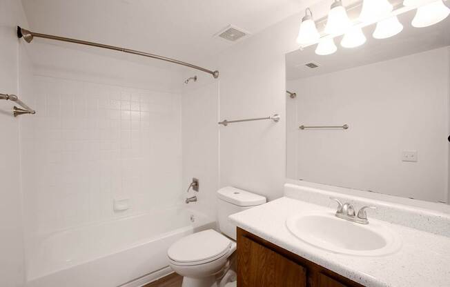 Bathroom at La Lomita Apartments in Tucson Arizona