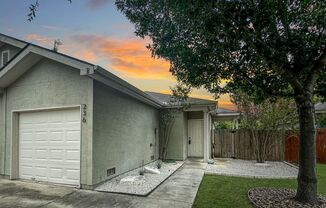 Stained Concrete Flooring - No Carpet! Fridge Included / Fenced in Backyard / Ceiling Fans /Front & Back Yard Mow & Trim Included! / CISD