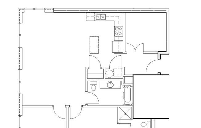 2 beds, 2 baths, 926 sqft, $1,600, Unit 301