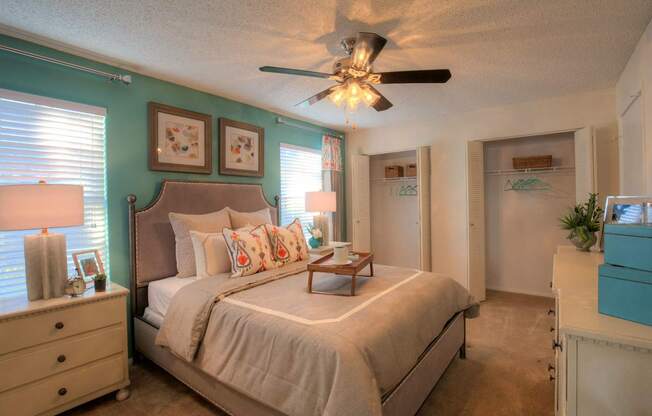 Keep clutter at bay with generous closet space in every bedroom.