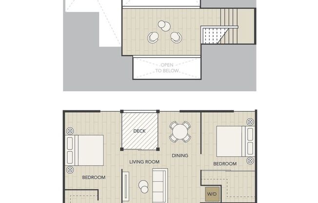 2 beds, 2 baths, 1,084 sqft, $5,150, Unit 610
