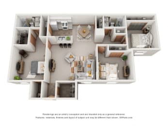 3 beds, 2 baths, 1,159 sqft, $1,804