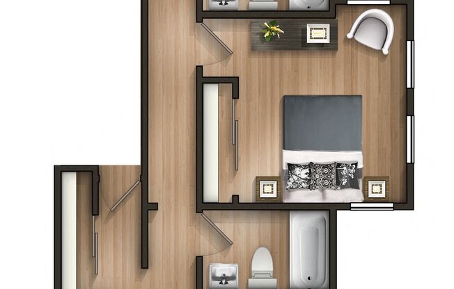 2 beds, 2 baths, $3,750