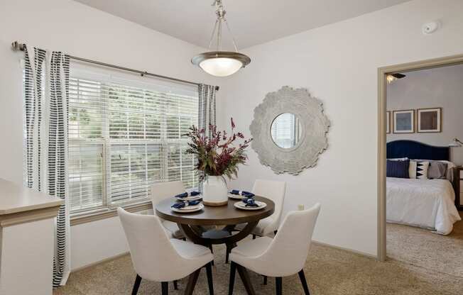 Dining table chair at Sandstone Creek Apartments , Overland Park, KS
