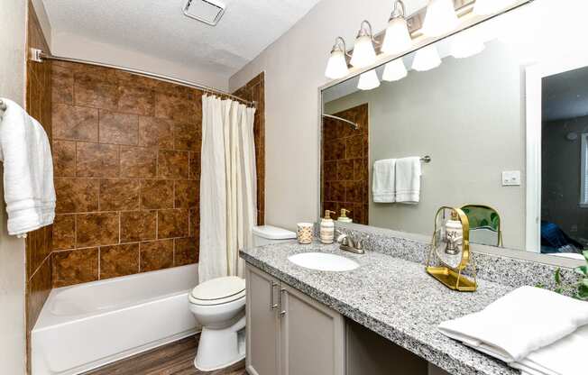 bathrooms in the rental home