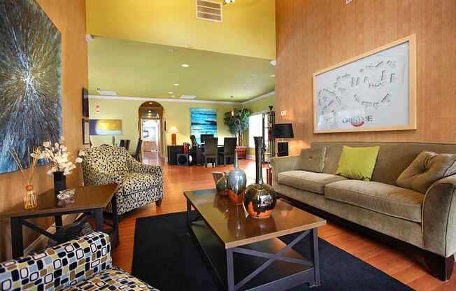 Lobby area with couches