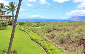 Keala O Wailea Luxury Living second floor 3-bedroom, 2 bath end unit