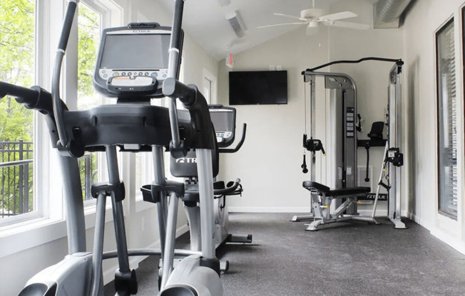 Fitness Center with Weight Machines