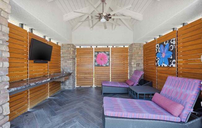 San Portella, Tempe, AZ, Private Cabanas