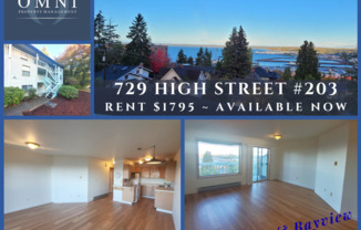 Bay View & City View Condo Great Location - High St, Bellingham