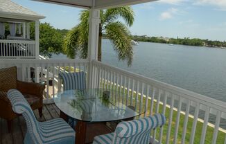 2/1 condo with waterfront view