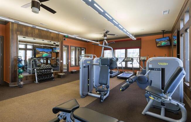 Modern Fitness Center at Berkshire Aspen Grove, Colorado