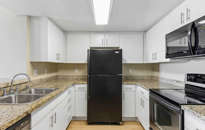 Kitchen with Stainless Steel Appliances