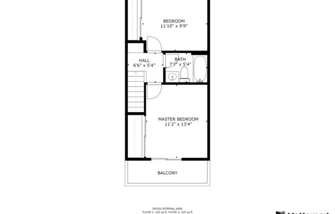 2 beds, 1.5 baths, 950 sqft, $2,750, Unit 05