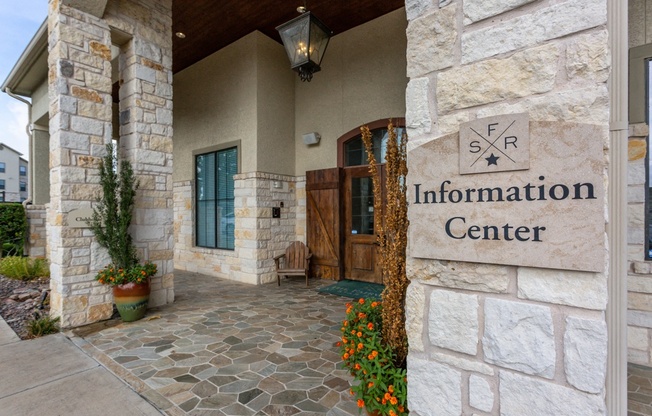Information Center at The Fairways at Star Ranch, Hutto, TX