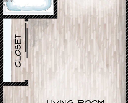 Studio, 1 bath, 305 sqft, $999, Unit 2-126