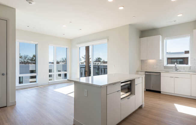 Living Room with Hard Surface Flooring