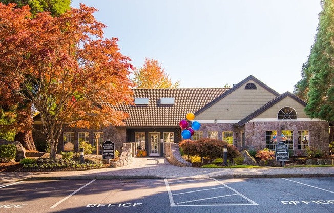 St Marys Woods Clubhouse Exterior & Parking Lot