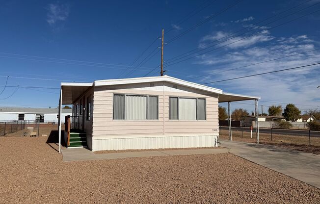 3 Bedroom 2 Bathroom Mobile Home