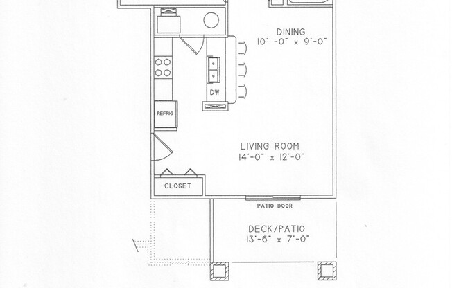 1 bed, 1 bath, 858 sqft, $1,000, Unit 1079-02