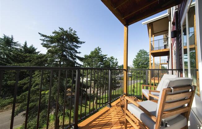 Heather Lodge Apartment Deck