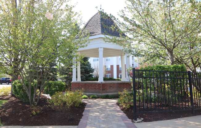 Gazebo at Bristol Station, Naperville