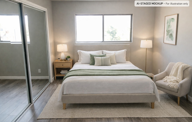 2 beds, 1 bath, 750 sqft, $2,095, Unit 110