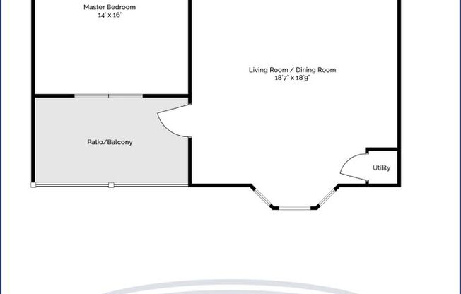 1 bed, 1 bath, 934 sqft, $2,309, Unit 2821