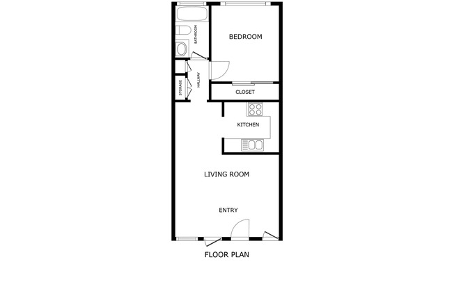 1 bed, 1 bath, 543 sqft, $2,100, Unit 056#15