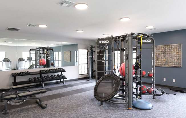 The Addison at Southfield fitness center