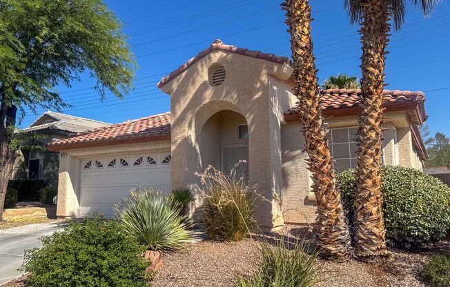 Summerlin North Single-Story 3-Bedroom Home with Covered Patio