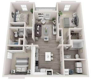 3 beds, 2 baths, 1,248 sqft, $2,322