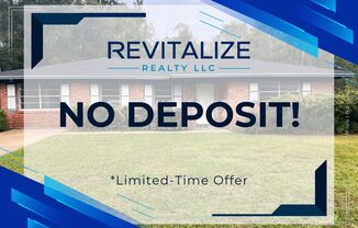 NO DEPOSIT SPECIAL! Newly Updated 3 Bedroom/2 Bathroom Home in Mobile!