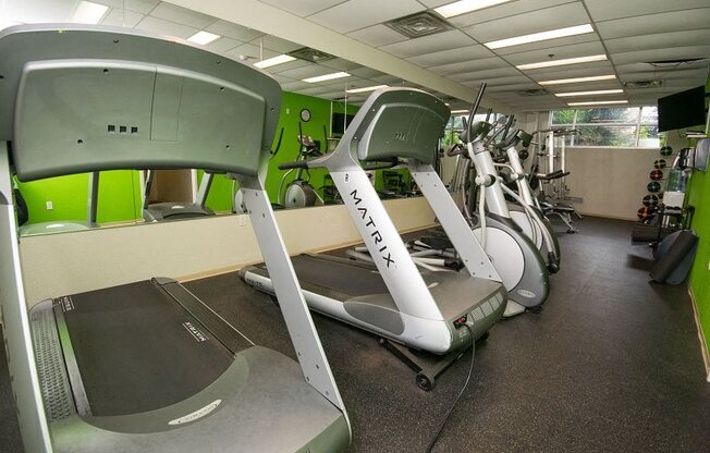 State Of The Art Fitness Center at Studio One Apartments, Detroit, Michigan