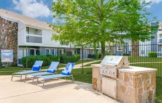 our apartments showcase a beautiful patio