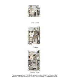 3 beds, 3.5 baths, 1,877 sqft, $2,580