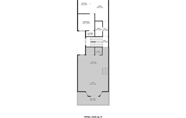 1 bed, 1 bath, $1,475, Unit 2227 N 33RD ST - UNIT D - 2nd Floor Rear