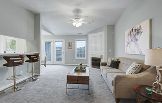 Cape Cottages Modern top floor unit with stainless appliances, breakfast bar, fire place and deck