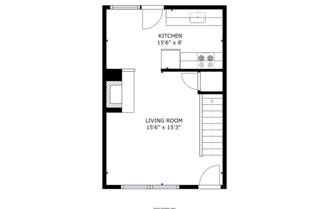 2 beds, 1 bath, 715 sqft, $2,450, Unit 625-6