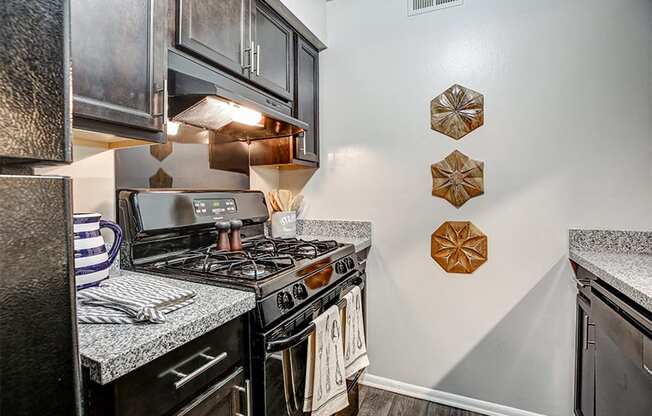 Renovated Kitchen at Chelsea Village Apartments