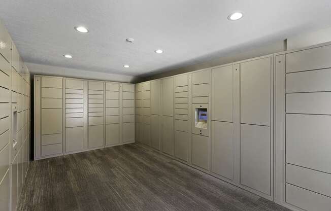 Package Room at Campo Basso Apartment Homes, WA 98087