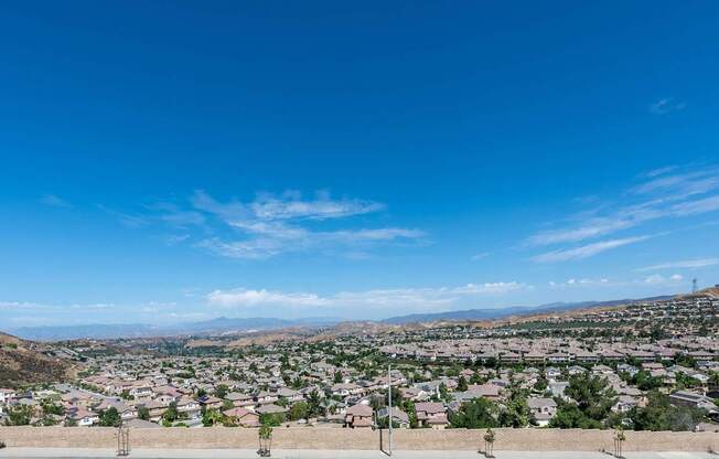 Aerial view at The Overlook Santa Clarita, CA 91350