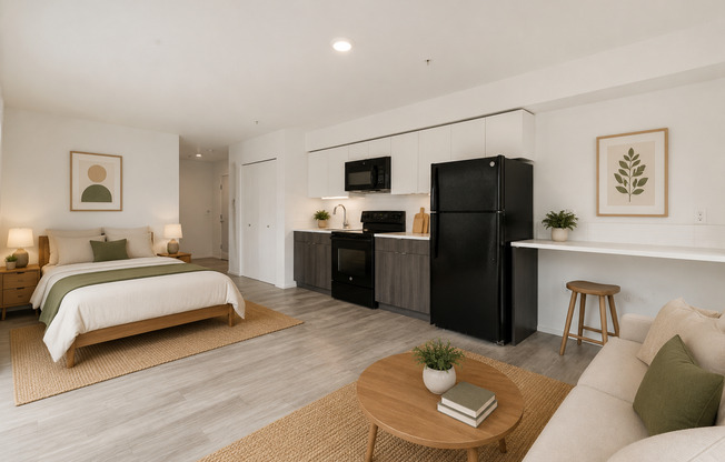 Studio, 1 bath, 305 sqft, $1,050, Unit 103 (MFTE)