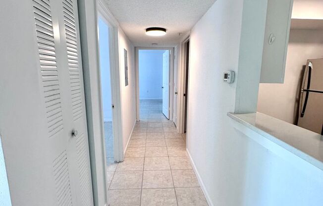 Newly Remodeled 2B/2B Unfurnished Condo minutes from the beach available for a 6 month lease.