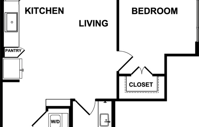 1 bed, 1 bath, 677 sqft, $1,185, Unit 2129