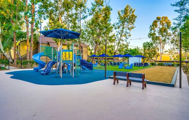 Ample and Open Play Area at The Trails at San Dimas, California, 91773