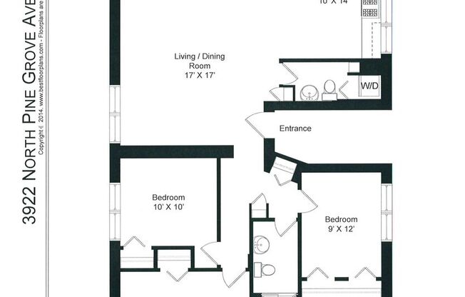 3 beds, 2.5 baths, 1,200 sqft, $3,250, Unit 3922-1