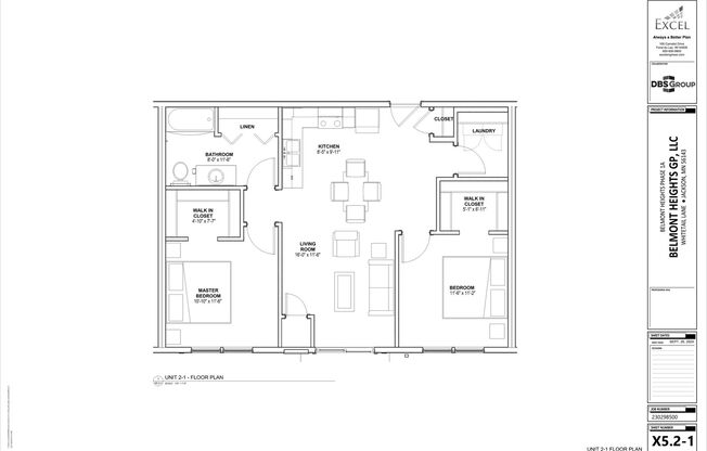 2 beds, 1 bath, 900 sqft, $1,700, Unit 102