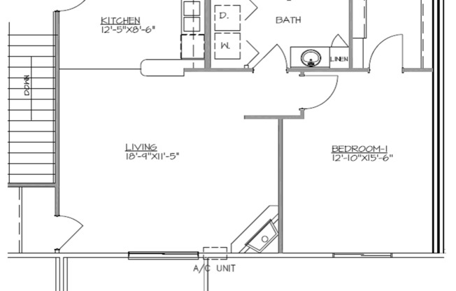 2 beds, 1.5 baths, 1,067 sqft, $1,190, Unit 215-06